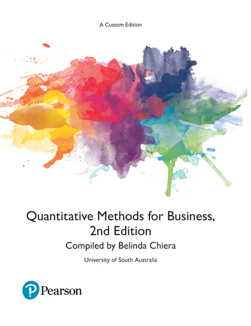 Quantitative Methods for Business (Custom Edition) (2nd Edition) - Original PDF